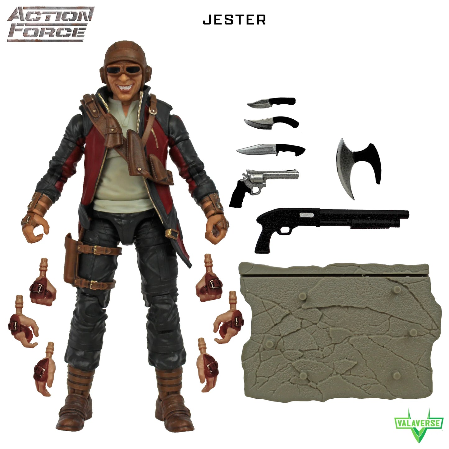 Action Force Series 6 Jester 1/12 Scale Action Figure