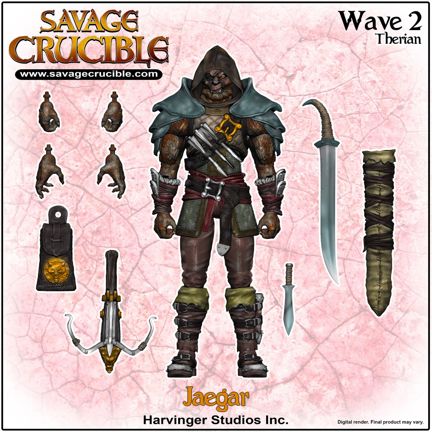 Savage Crucible WAVE 2 JAEGER - PREORDER