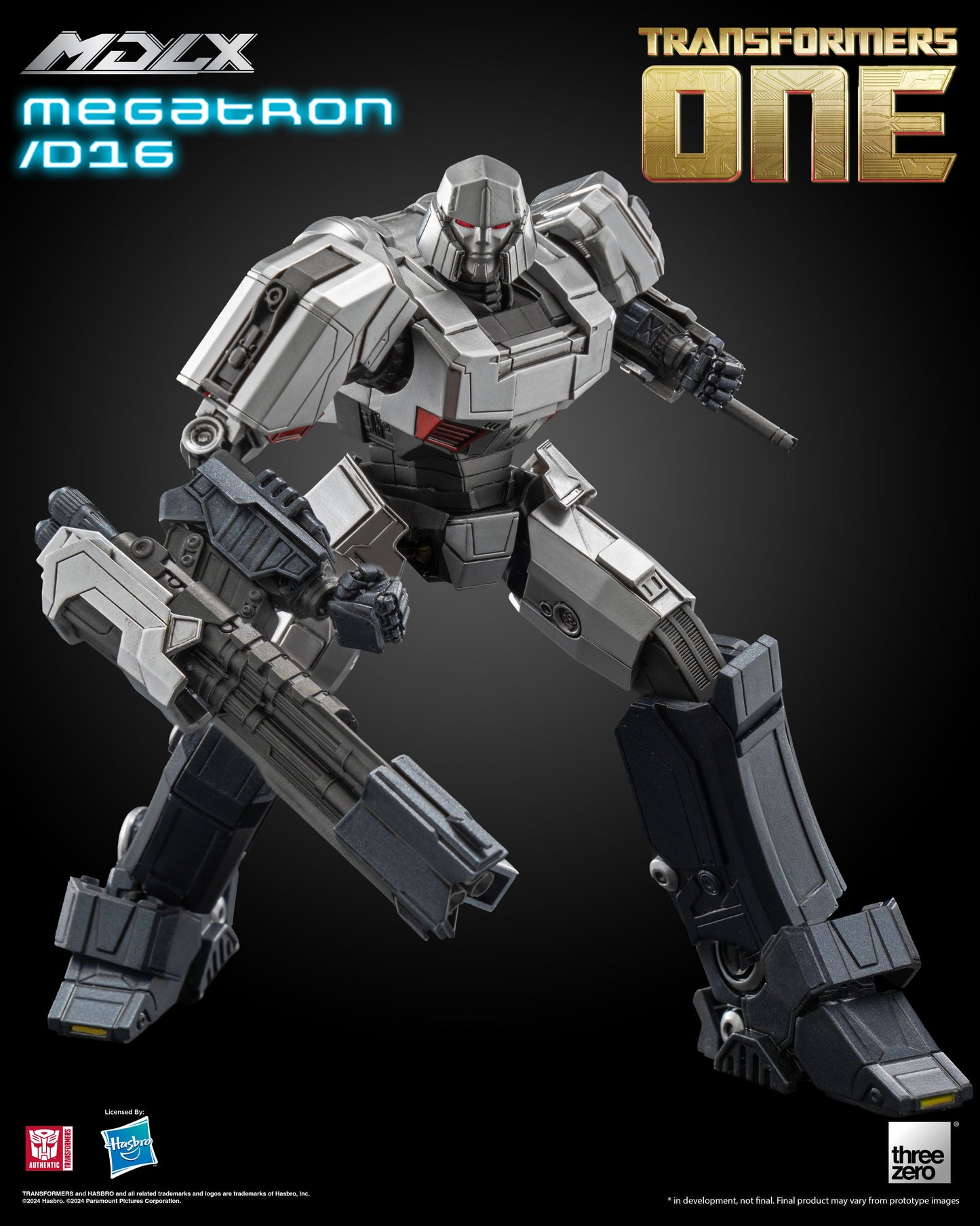 Threezero Transformers One MDLX Megatron/D16 PREORDER