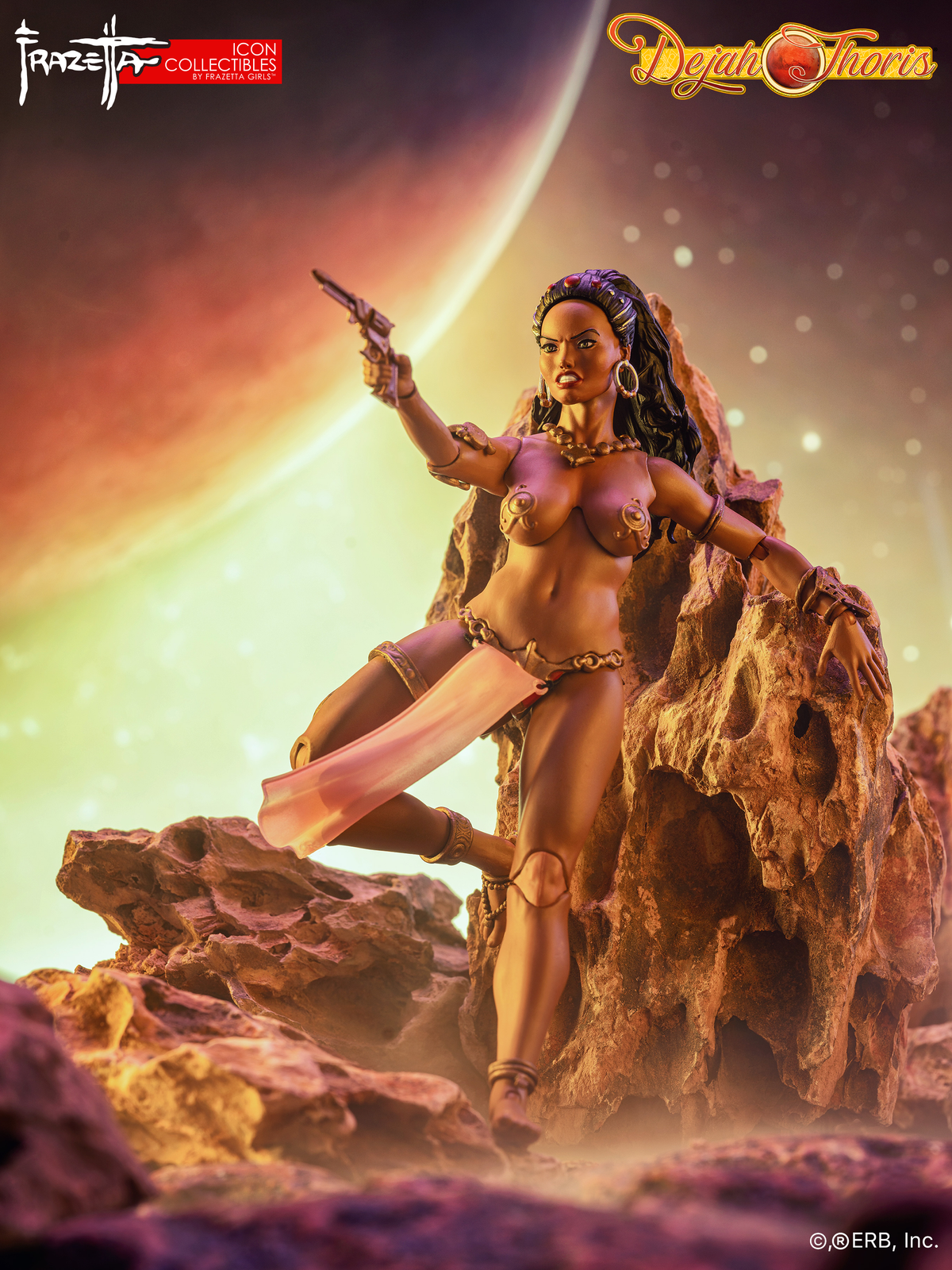 Frazetta Girls Icon Collectibles Dejah Thoris® 1:12 Scale Action Figure PREORDER