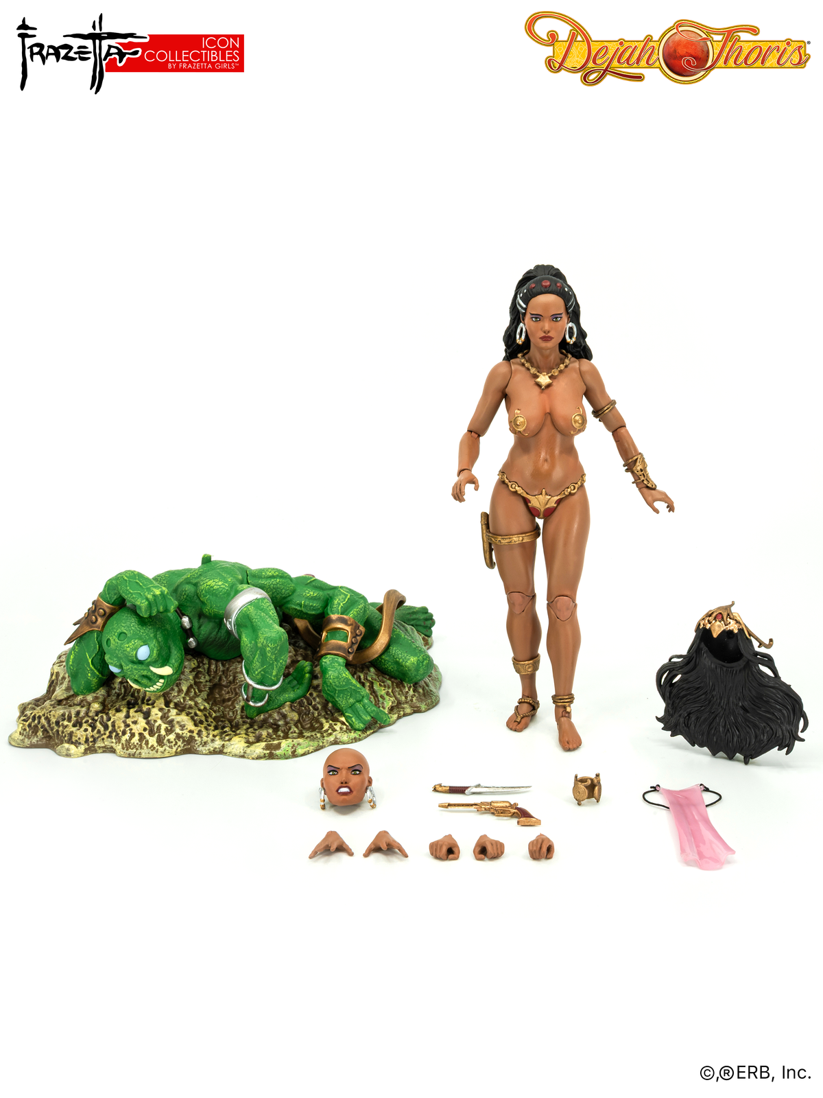Frazetta Girls Icon Collectibles Dejah Thoris® 1:12 Scale Action Figure PREORDER