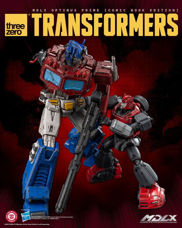 ThreeZero Transformers MDLX Optimus Prime (Comic Book Edition) PREORDER
