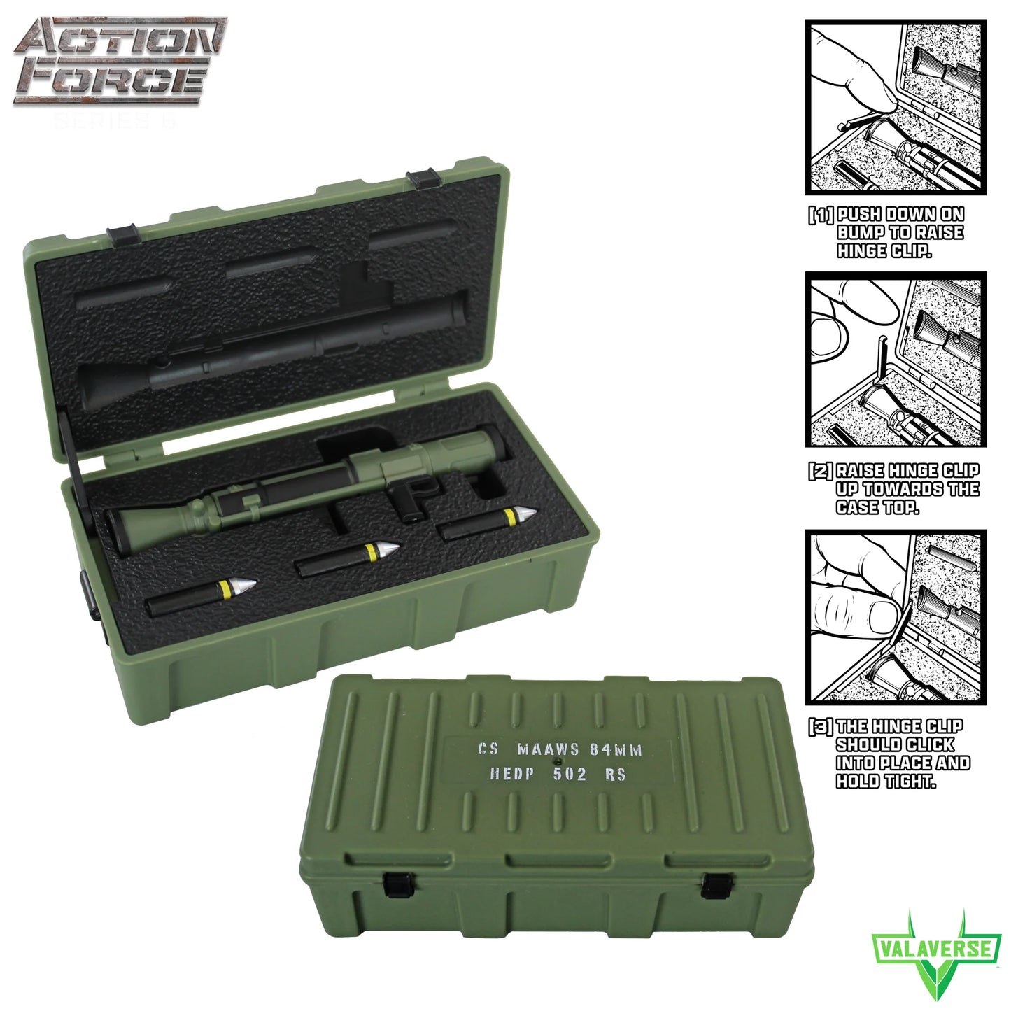 Action Force Weapons Pack NOVEMBER 1/12 Scale Accessory Set