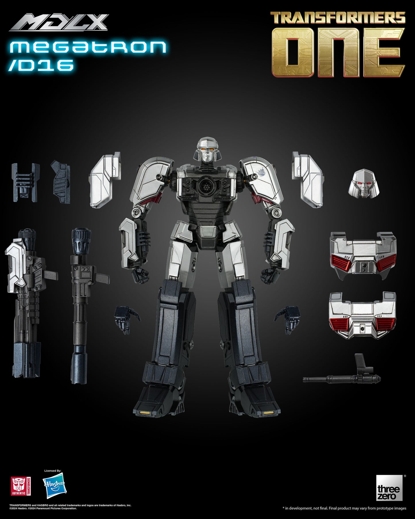 Threezero Transformers One MDLX Megatron/D16 PREORDER