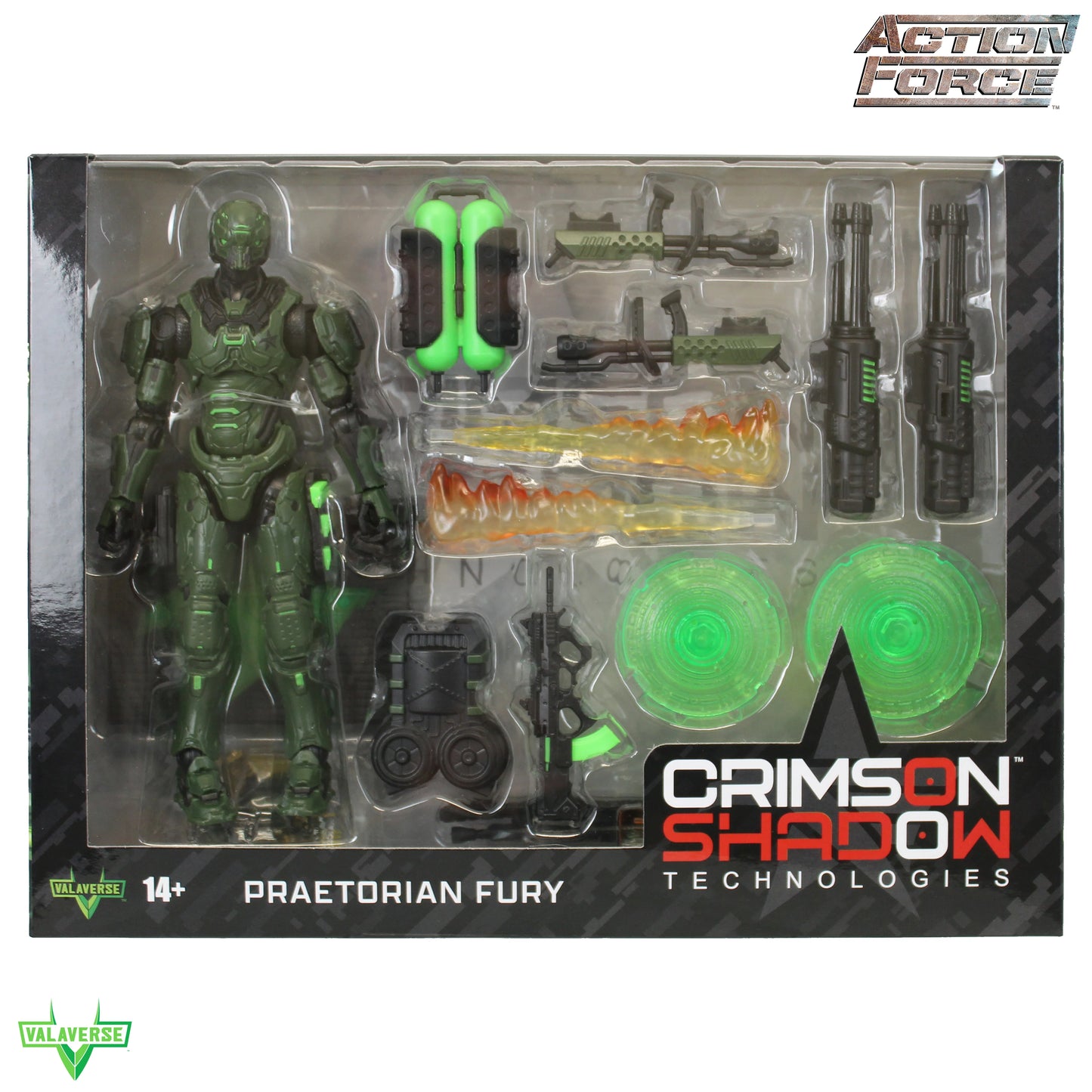 Action Force Crimson Shadow Praetorian Fury 1/12 Scale Action Figure