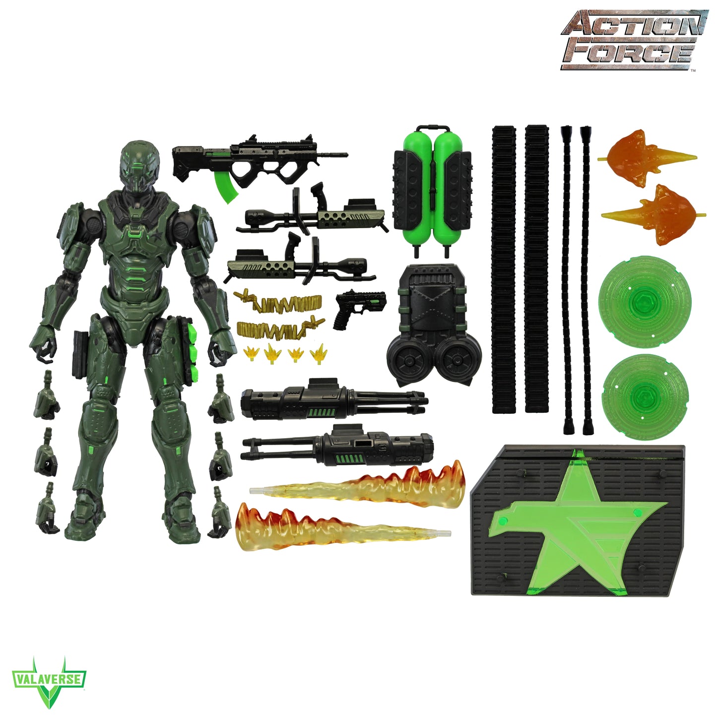 Action Force Crimson Shadow Praetorian Fury 1/12 Scale Action Figure
