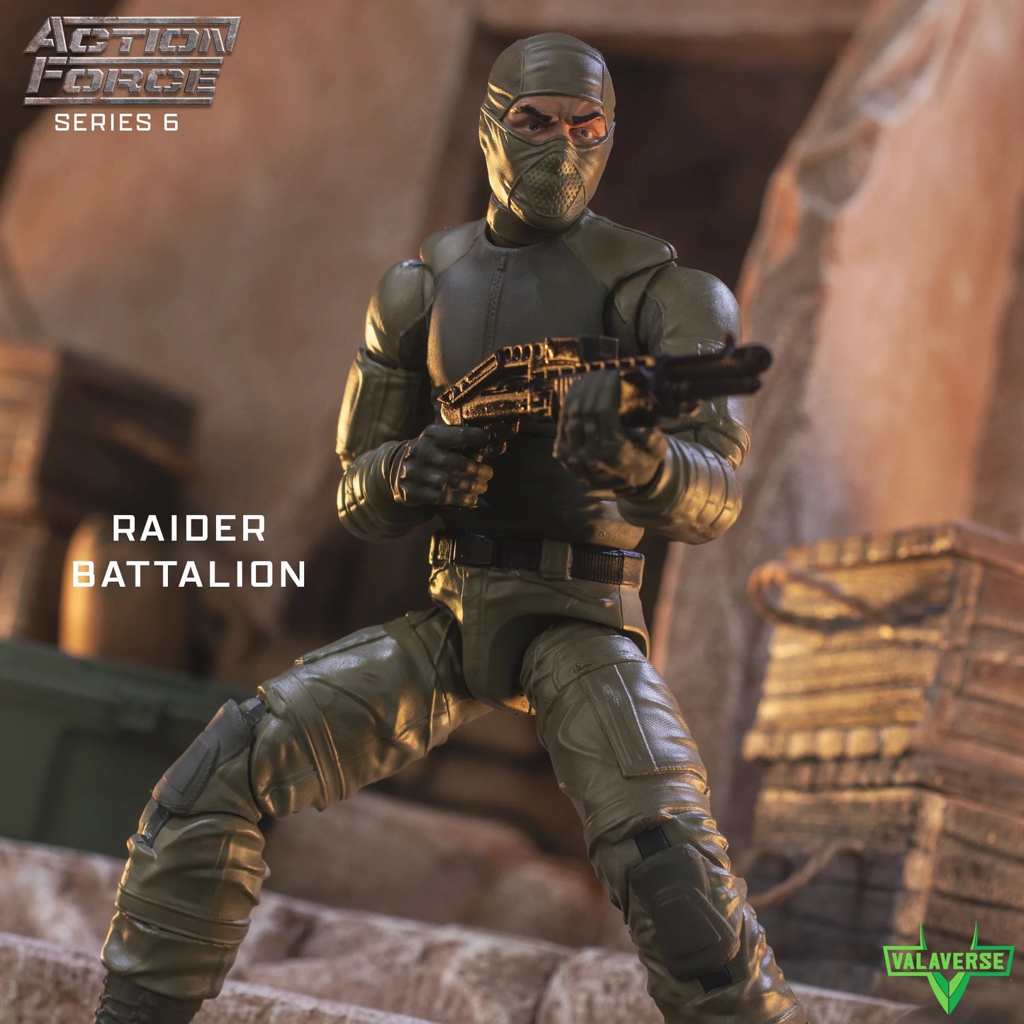 Action Force Series 6 RAIDER BATTALION 1/12 Scale Action Figure