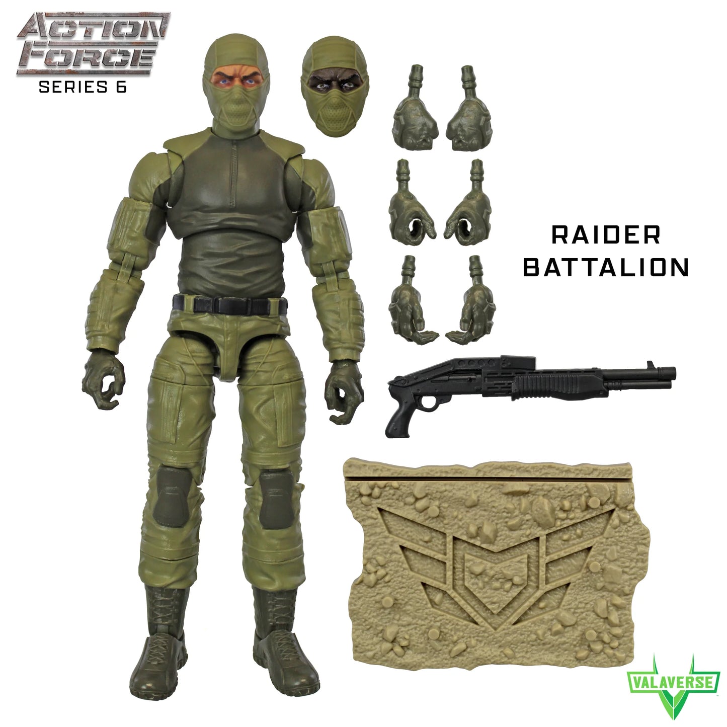 Action Force Series 6 RAIDER BATTALION 1/12 Scale Action Figure