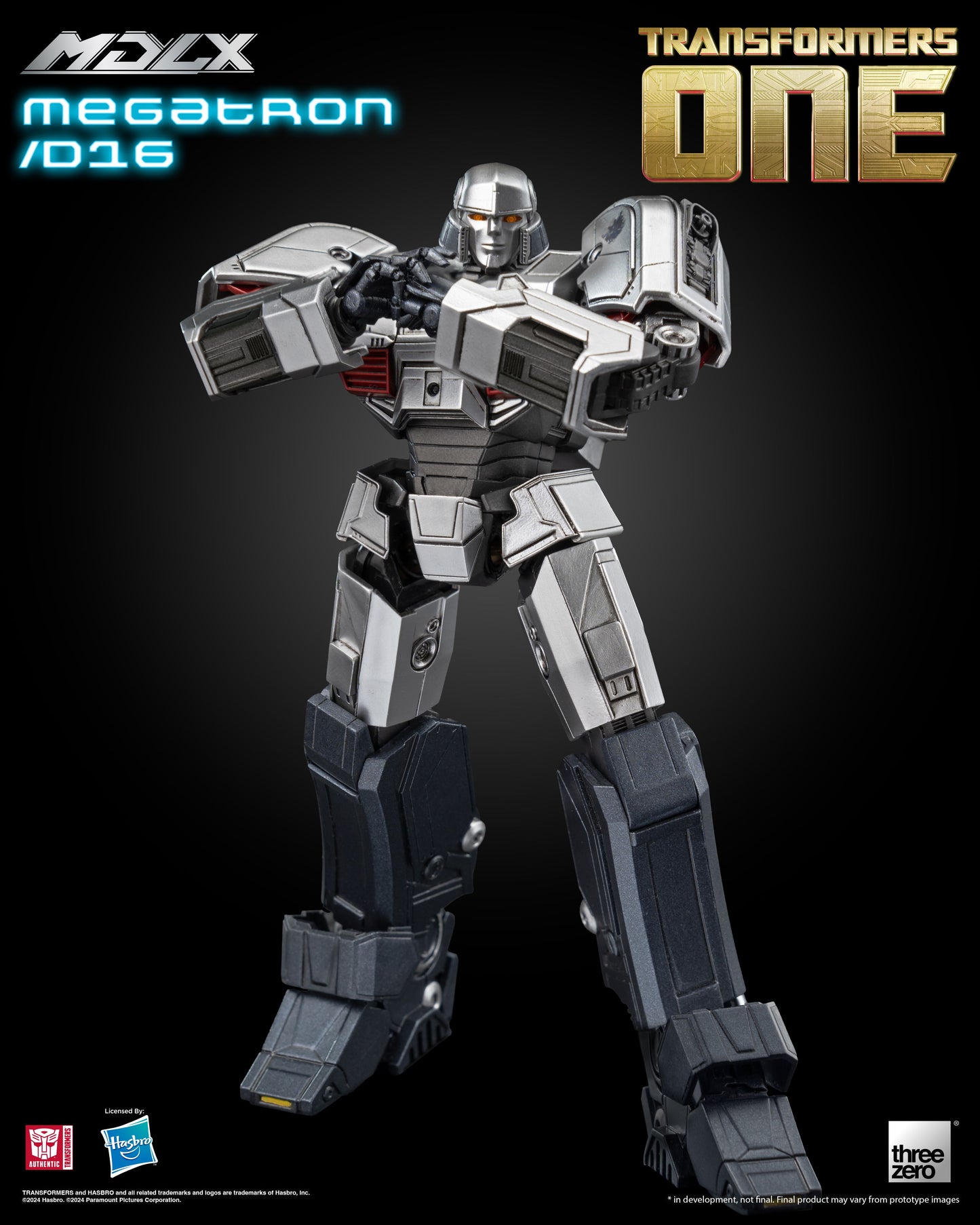 Threezero Transformers One MDLX Megatron/D16 PREORDER