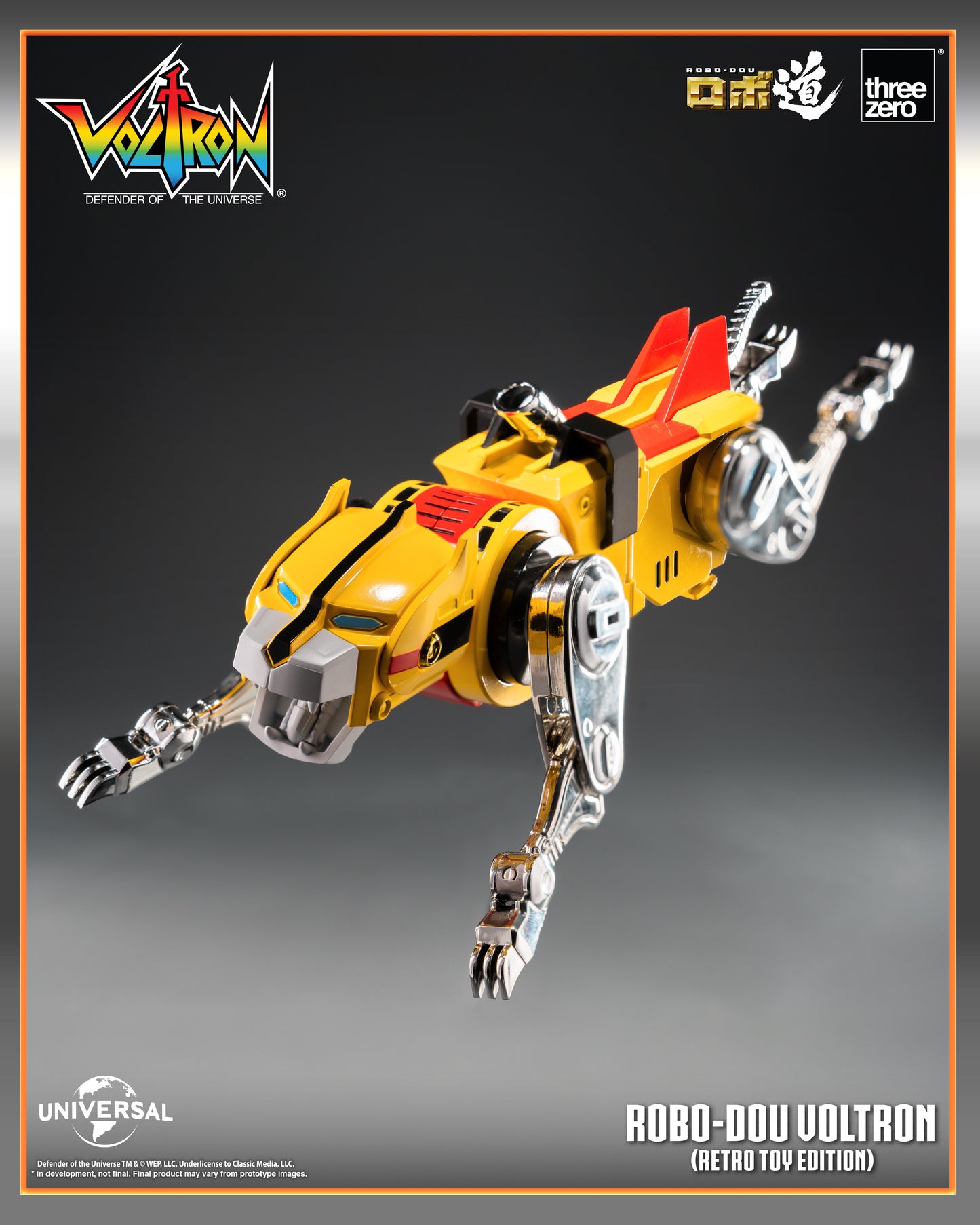 Voltron: Defender of the Universe ROBO-DOU Voltron (Retro Toy Edition) Action Figure PREORDER