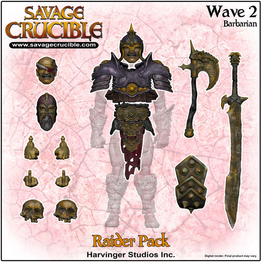 Savage Crucible Wave 2 Raider Pack - PREORDER