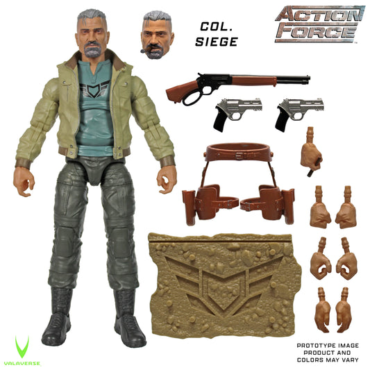 Action Force Col. Siege SERIES 5