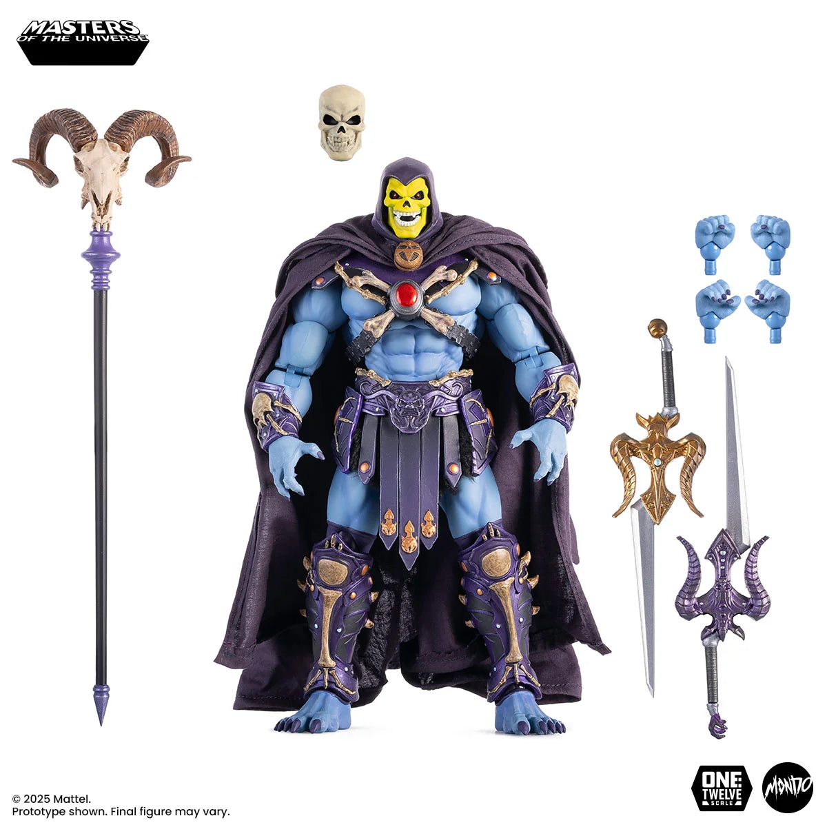 Mondo MOTU200X - Skeletor 1/12 Scale Figure Standard Edition