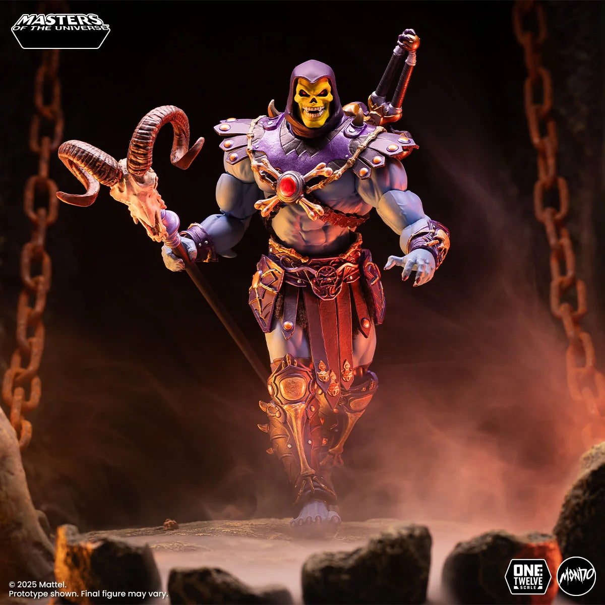 Mondo MOTU200X - Skeletor 1/12 Scale Figure Standard Edition