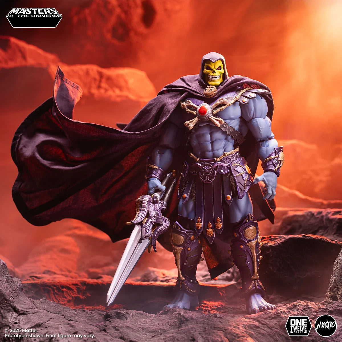 Mondo MOTU200X - Skeletor 1/12 Scale Figure Standard Edition