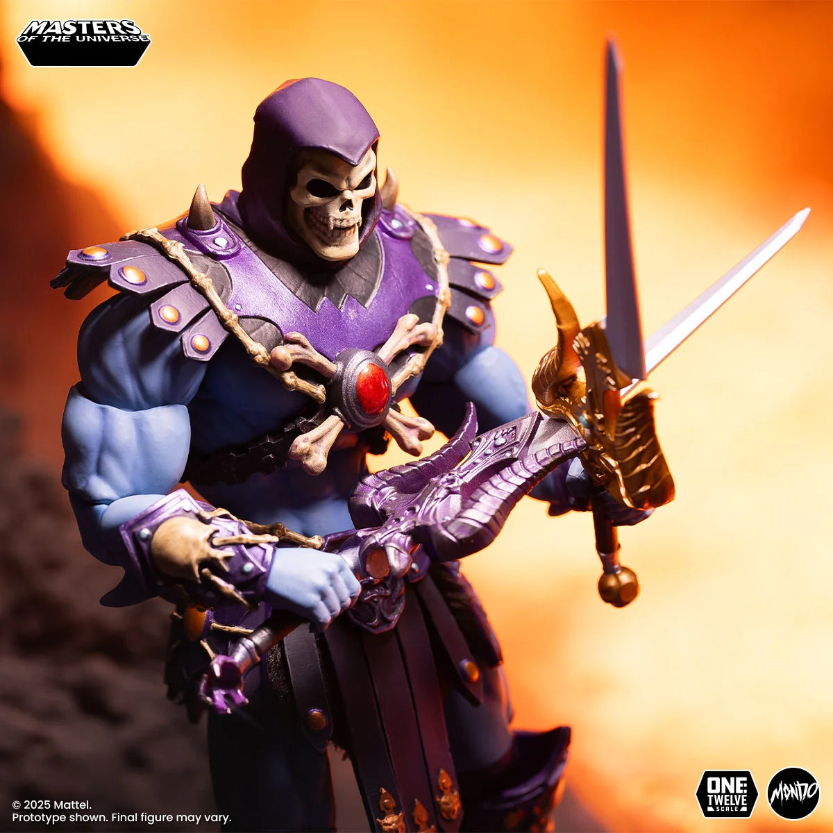 Mondo MOTU200X - Skeletor 1/12 Scale Figure Standard Edition