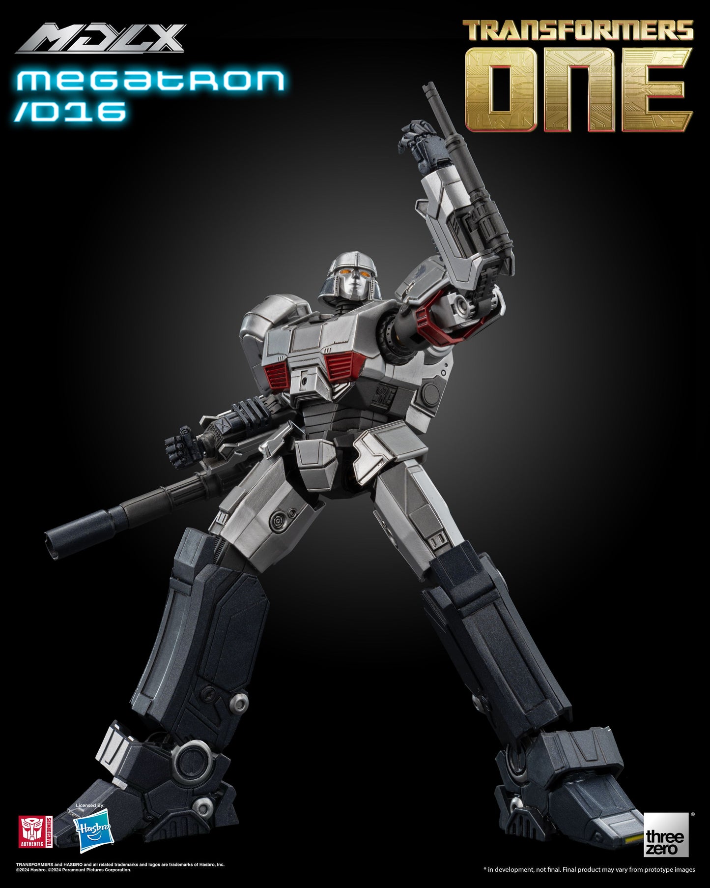 Threezero Transformers One MDLX Megatron/D16 PREORDER