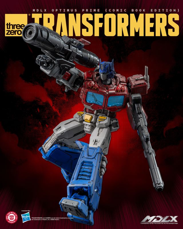 ThreeZero Transformers MDLX Optimus Prime (Comic Book Edition) PREORDER