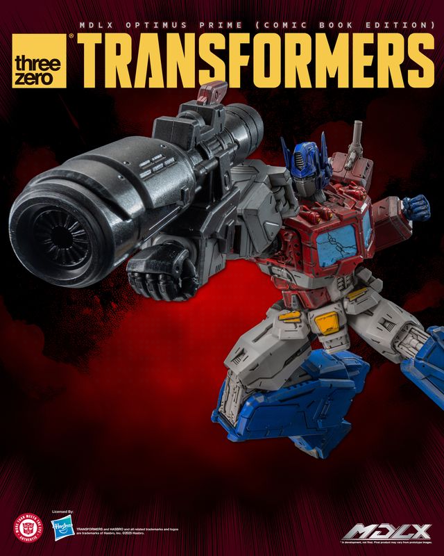 ThreeZero Transformers MDLX Optimus Prime (Comic Book Edition) PREORDER