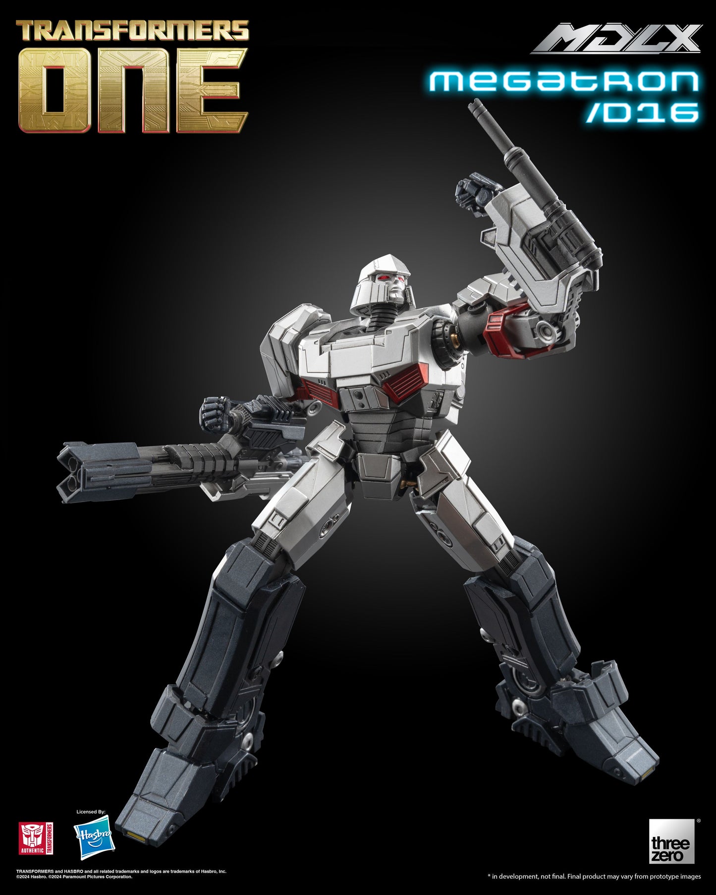 Threezero Transformers One MDLX Megatron/D16 PREORDER