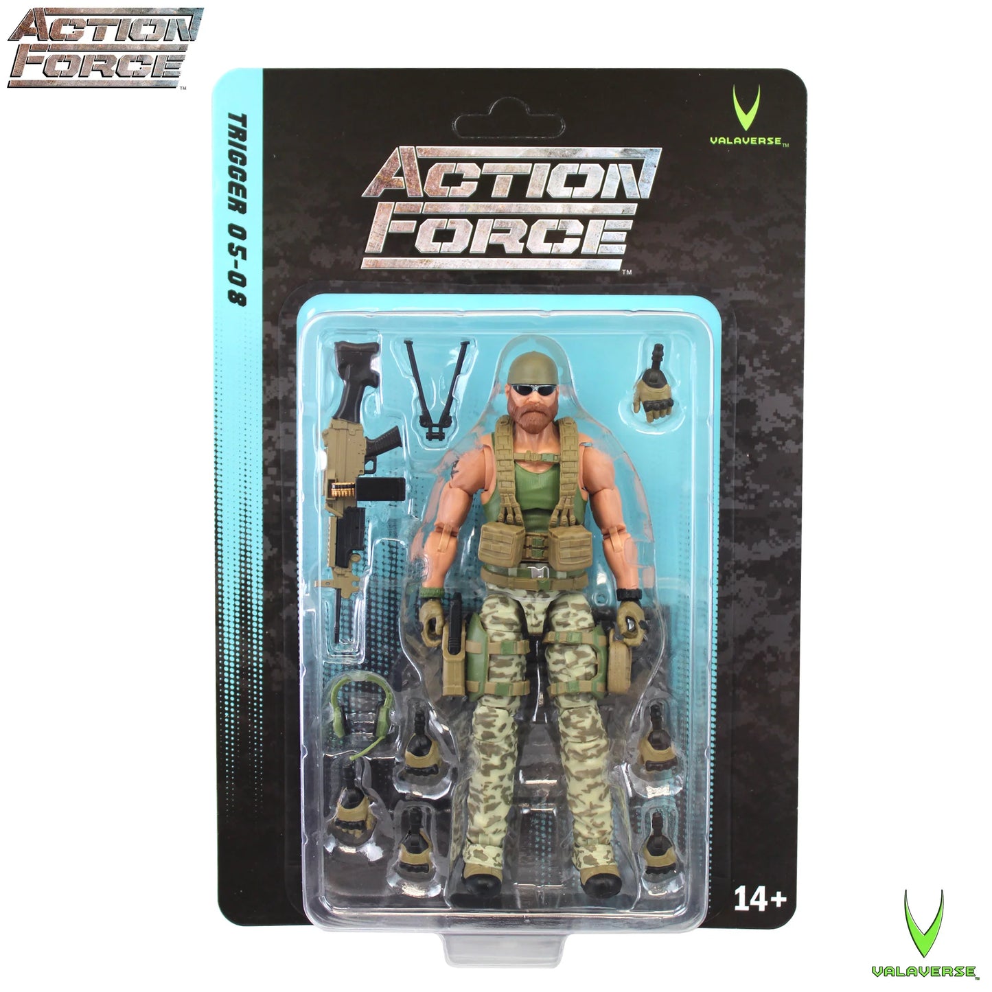 Action Force Trigger 1/12 Scale Action Figure (Reissue)