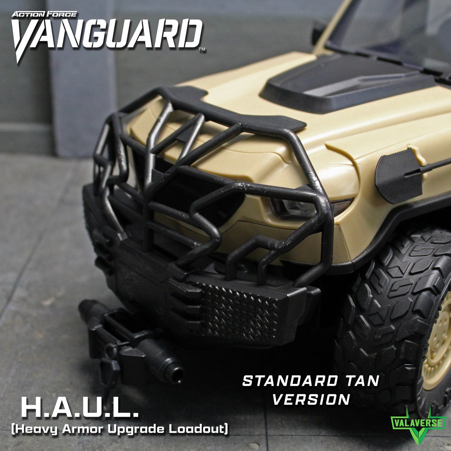 Action Force Vanguard H.A.U.L. Tan Accessory Set