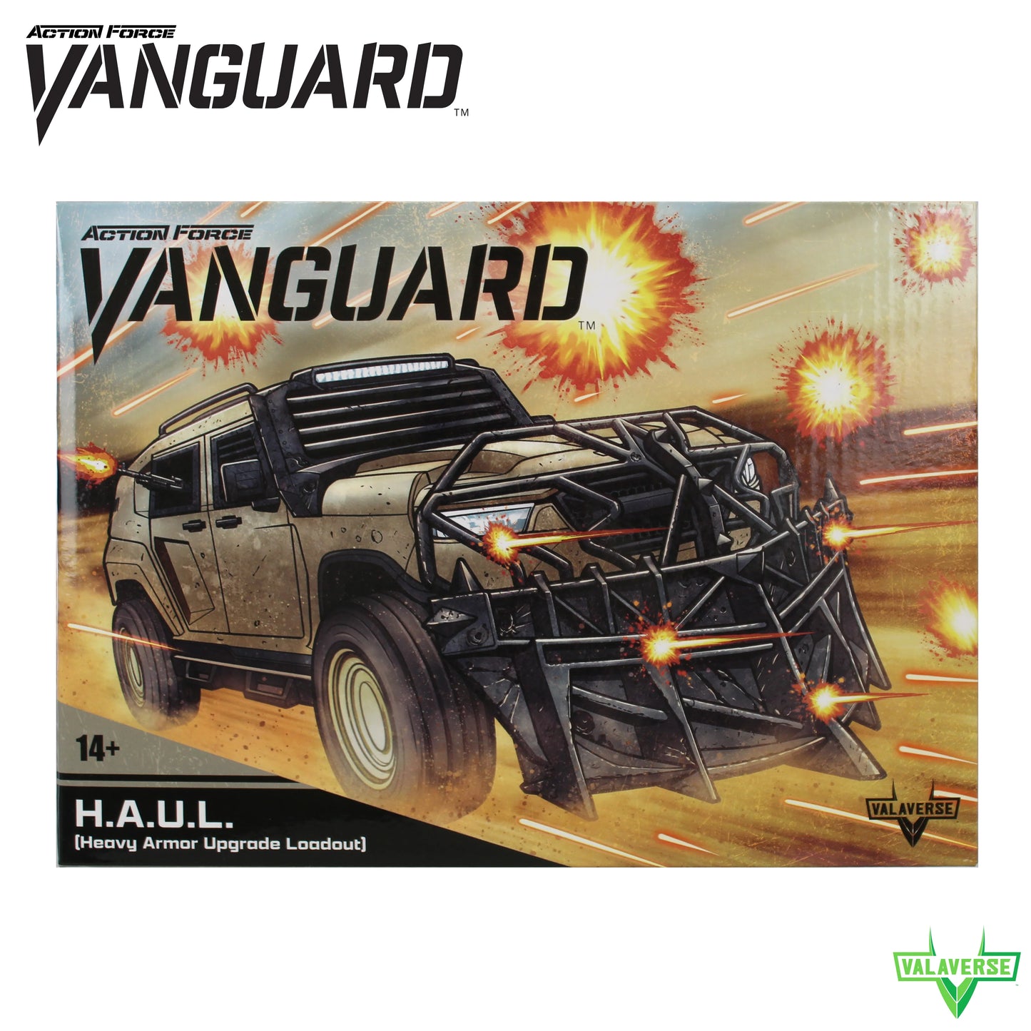 Action Force Vanguard H.A.U.L. Tan Accessory Set