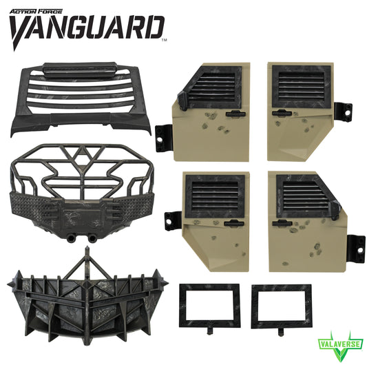 Action Force Vanguard H.A.U.L. Tan Accessory Set