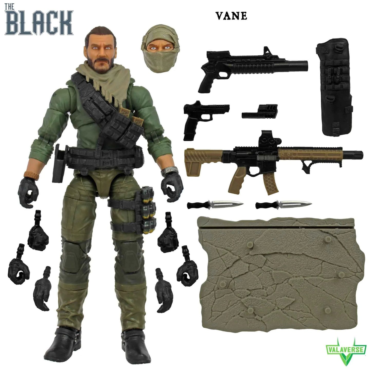 The Black Vane 1/12 Scale Action Figure