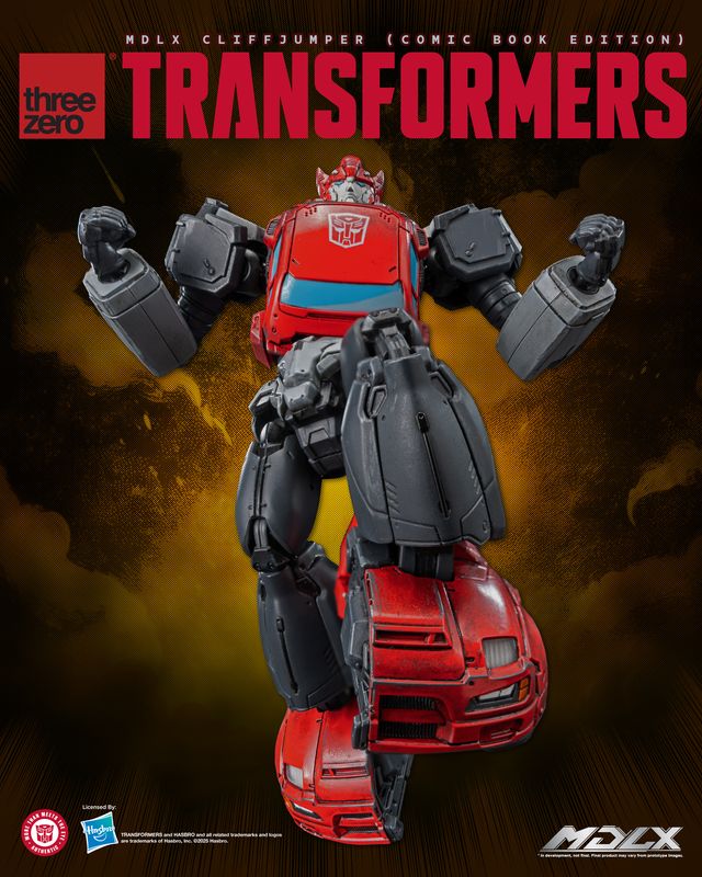 ThreeZero Transformers MDLX Cliffjumper (Comic Book Edition) PREORDER
