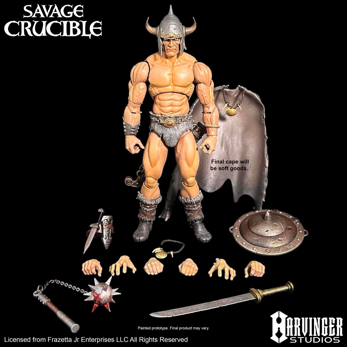 Savage Crucible Wave 2 Frazetta Warrior Ball and Chain - PREORDER