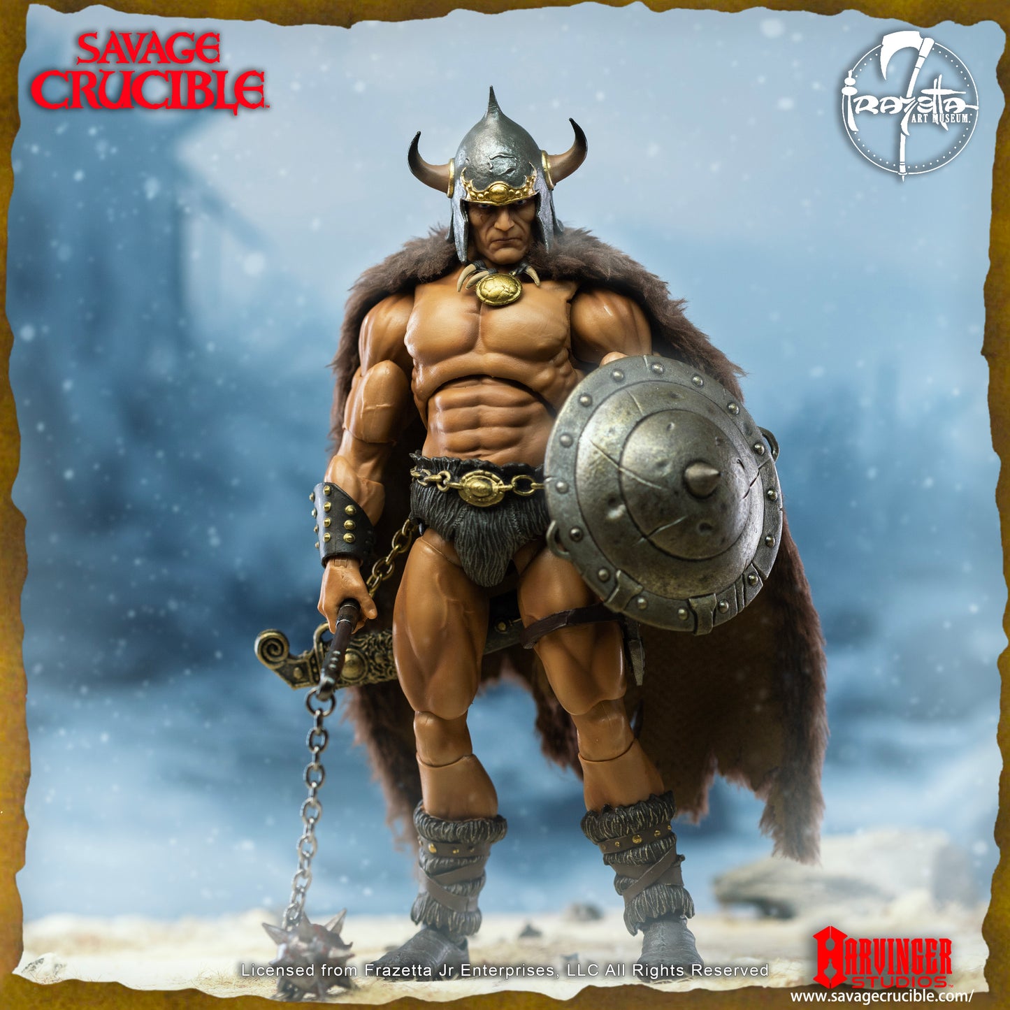 Savage Crucible Wave 2 Frazetta Warrior Ball and Chain