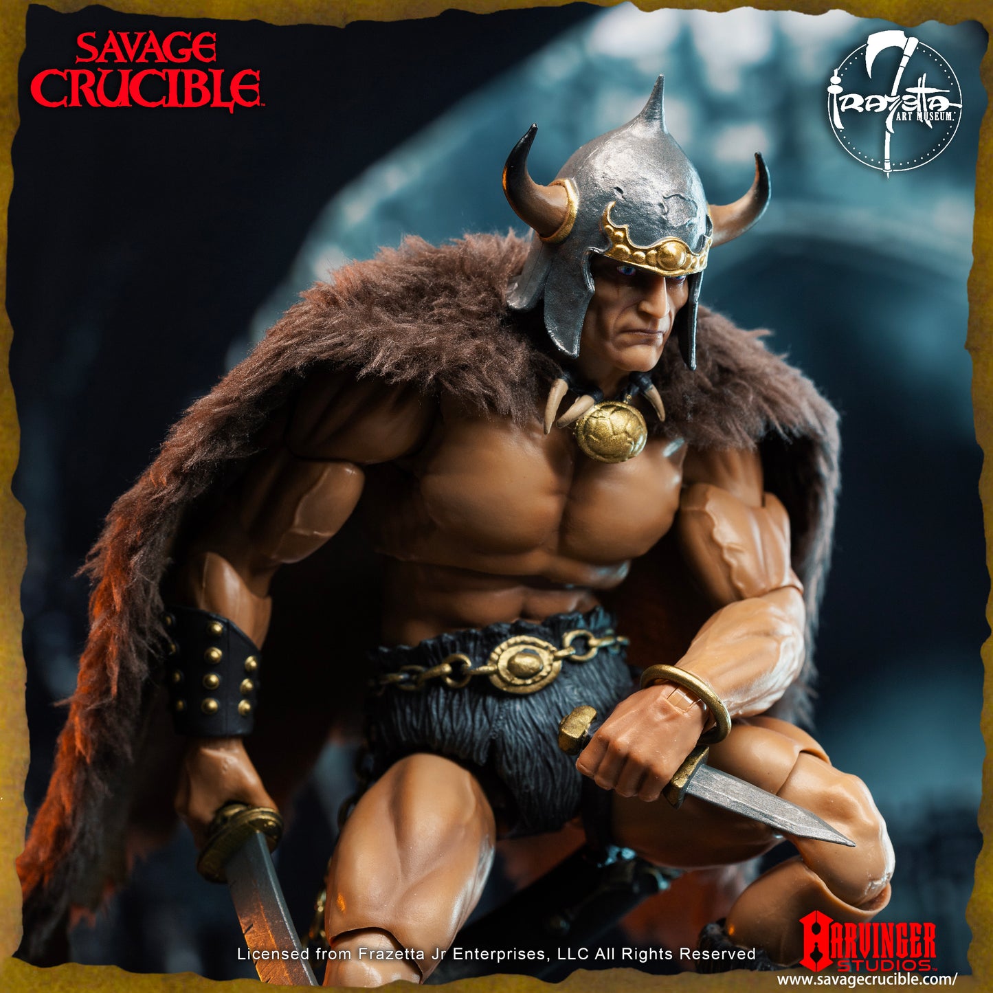 Savage Crucible Wave 2 Frazetta Warrior Ball and Chain