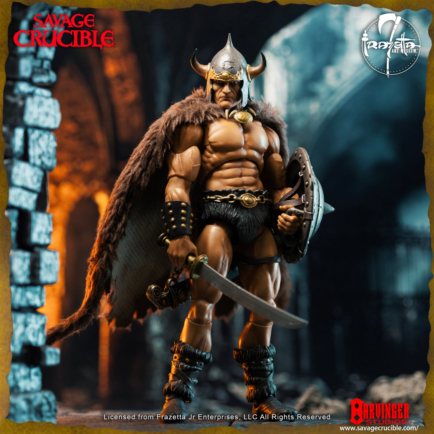 Savage Crucible Wave 2 Frazetta Warrior Ball and Chain