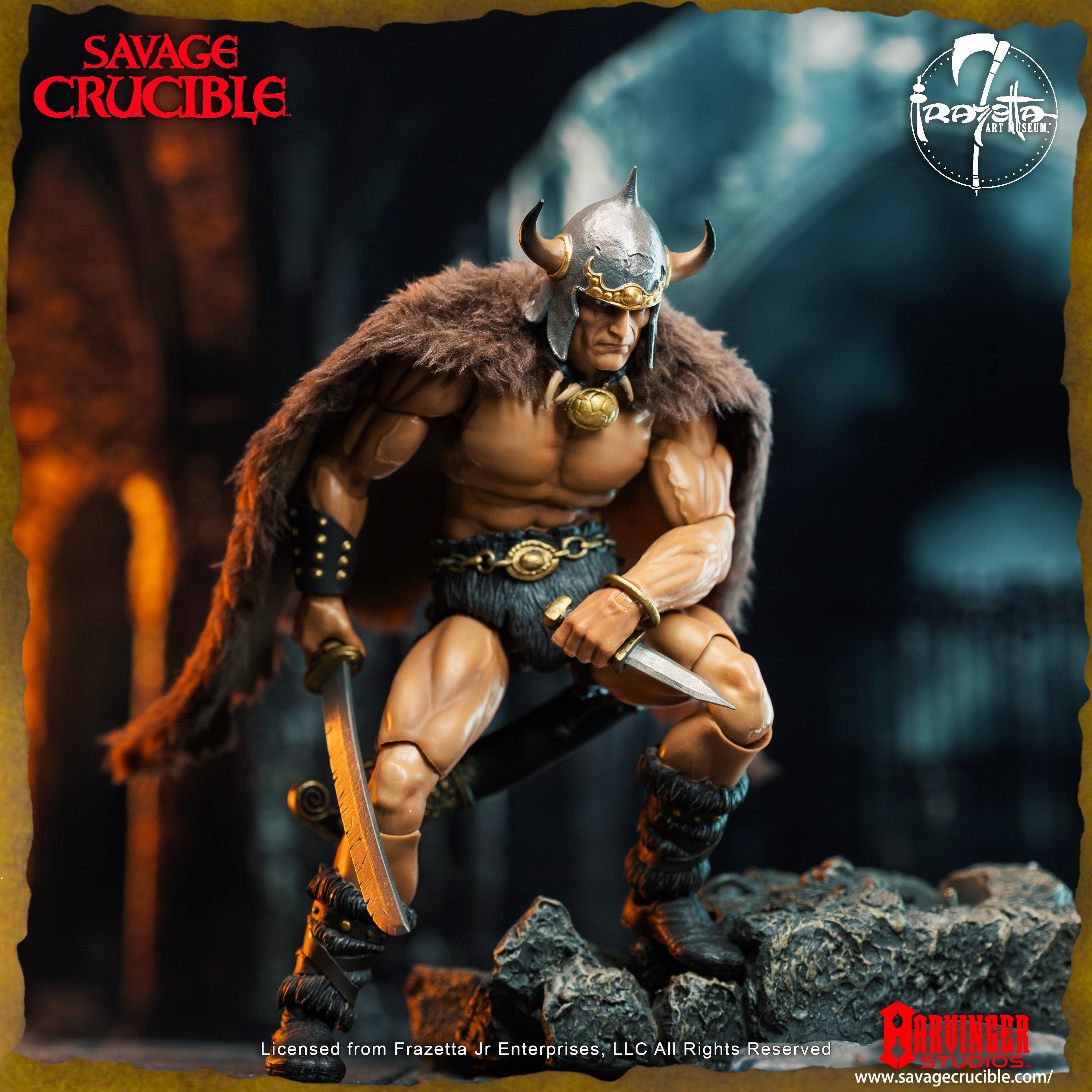 Savage Crucible Wave 2 Frazetta Warrior Ball and Chain