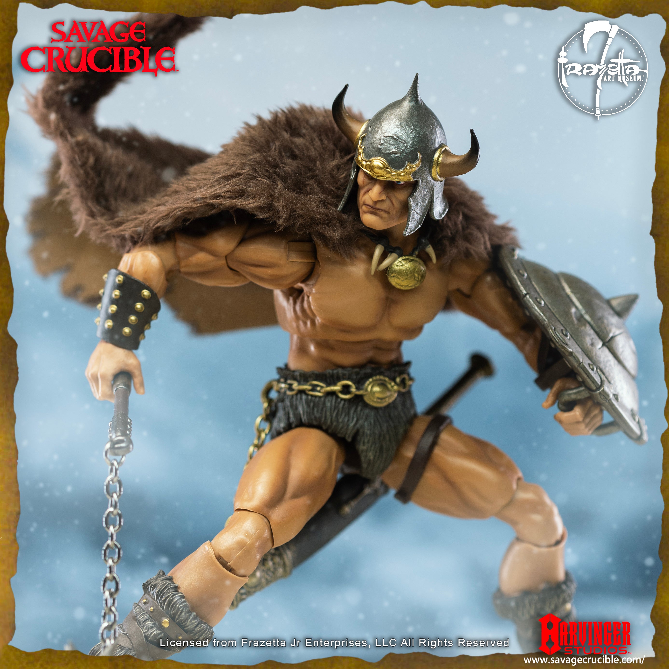 Savage Crucible Wave 2 Frazetta Warrior Ball and Chain