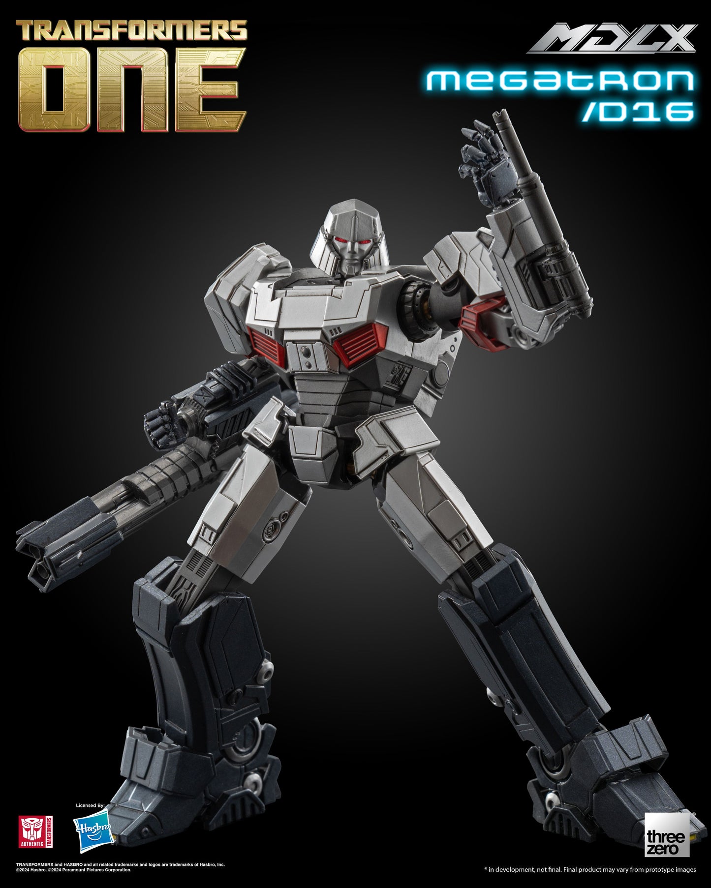 Threezero Transformers One MDLX Megatron/D16 PREORDER