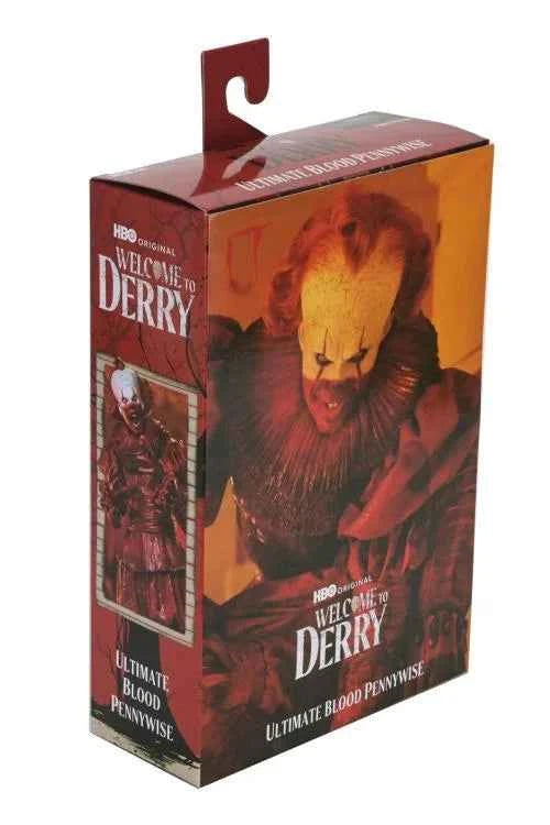 NECA IT: Welcome To Derry 7" Scale Figures - Ultimate Blood Pennywise PREORDER