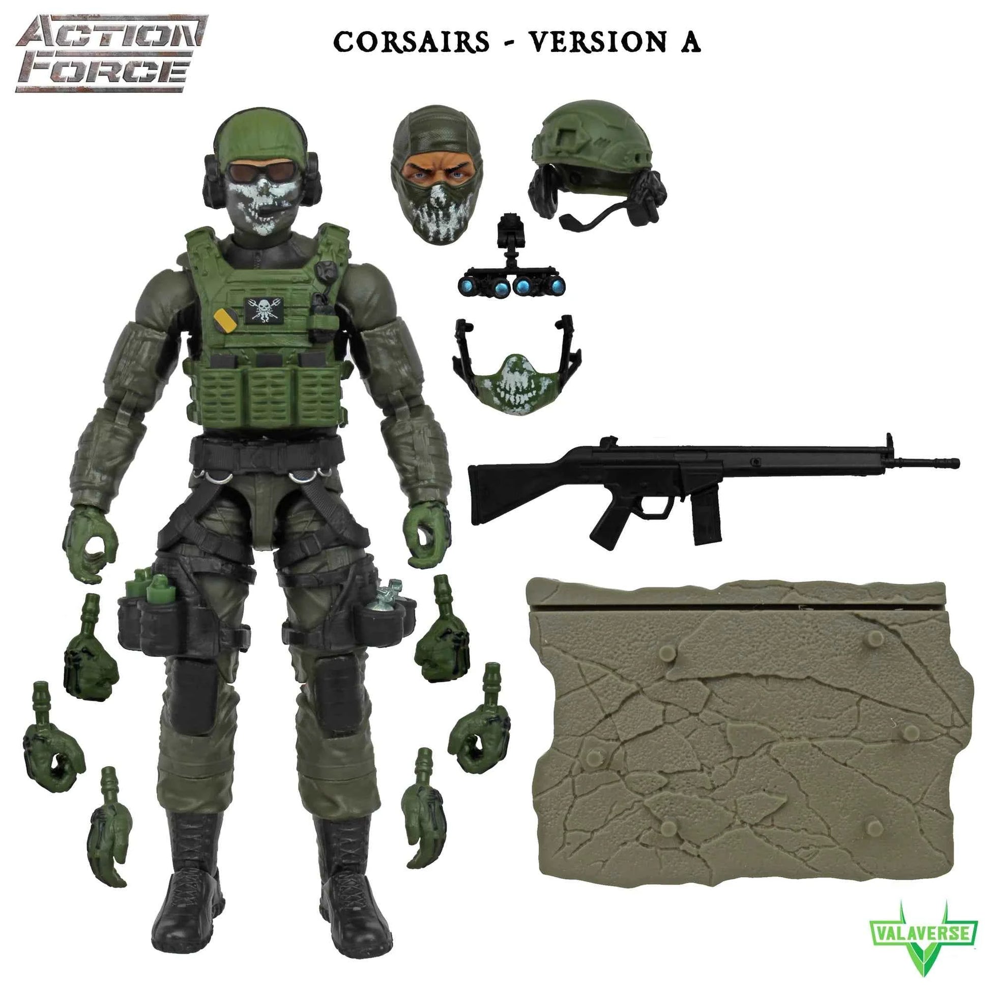 The Black Corsairs (Ver. A) 1/12 Scale Action Figure
