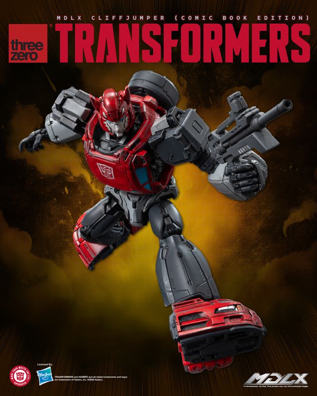 ThreeZero Transformers MDLX Cliffjumper (Comic Book Edition) PREORDER