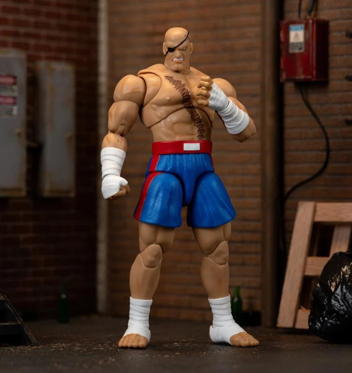 JADA TOYS Ultra Street Fighter II: The Final Challengers Sagat 1/12 Scale Action Figure