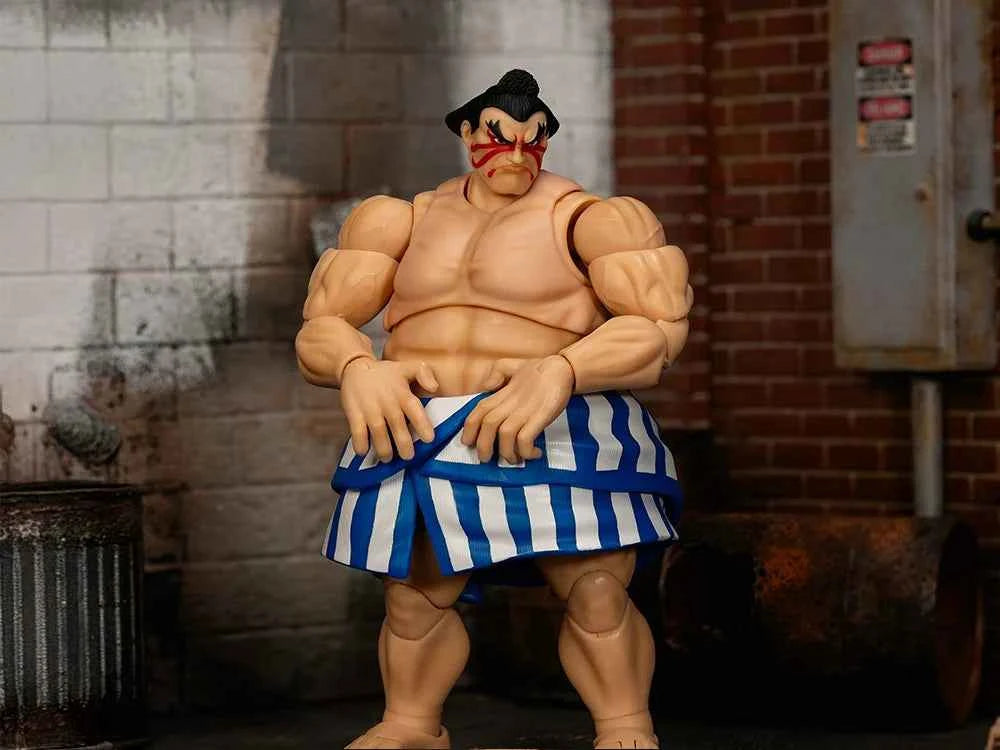 JADA TOYS Ultra Street Fighter II: The Final Challengers E. Honda (Deluxe Ver.) 1/12 Scale Action Figure PREORDER