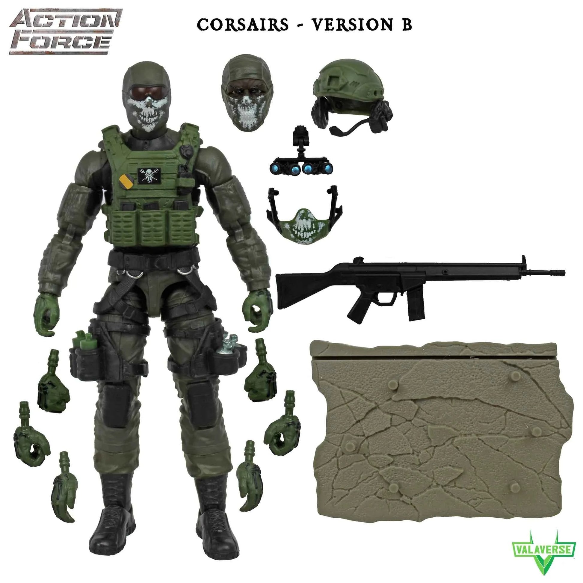 The Black Corsairs (Ver. B) 1/12 Scale Action Figure