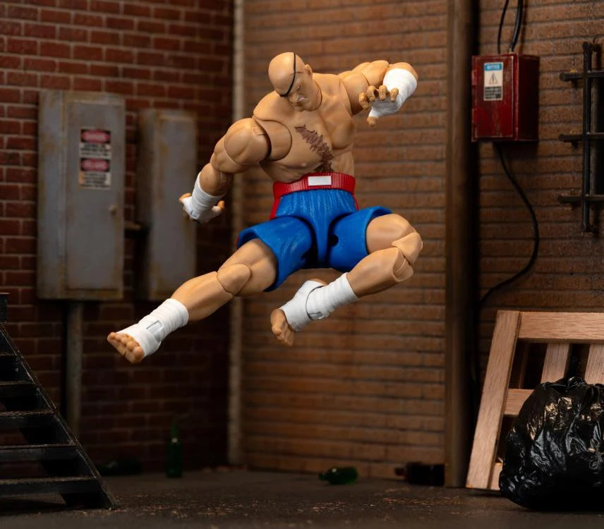 JADA TOYS Ultra Street Fighter II: The Final Challengers Sagat 1/12 Scale Action Figure