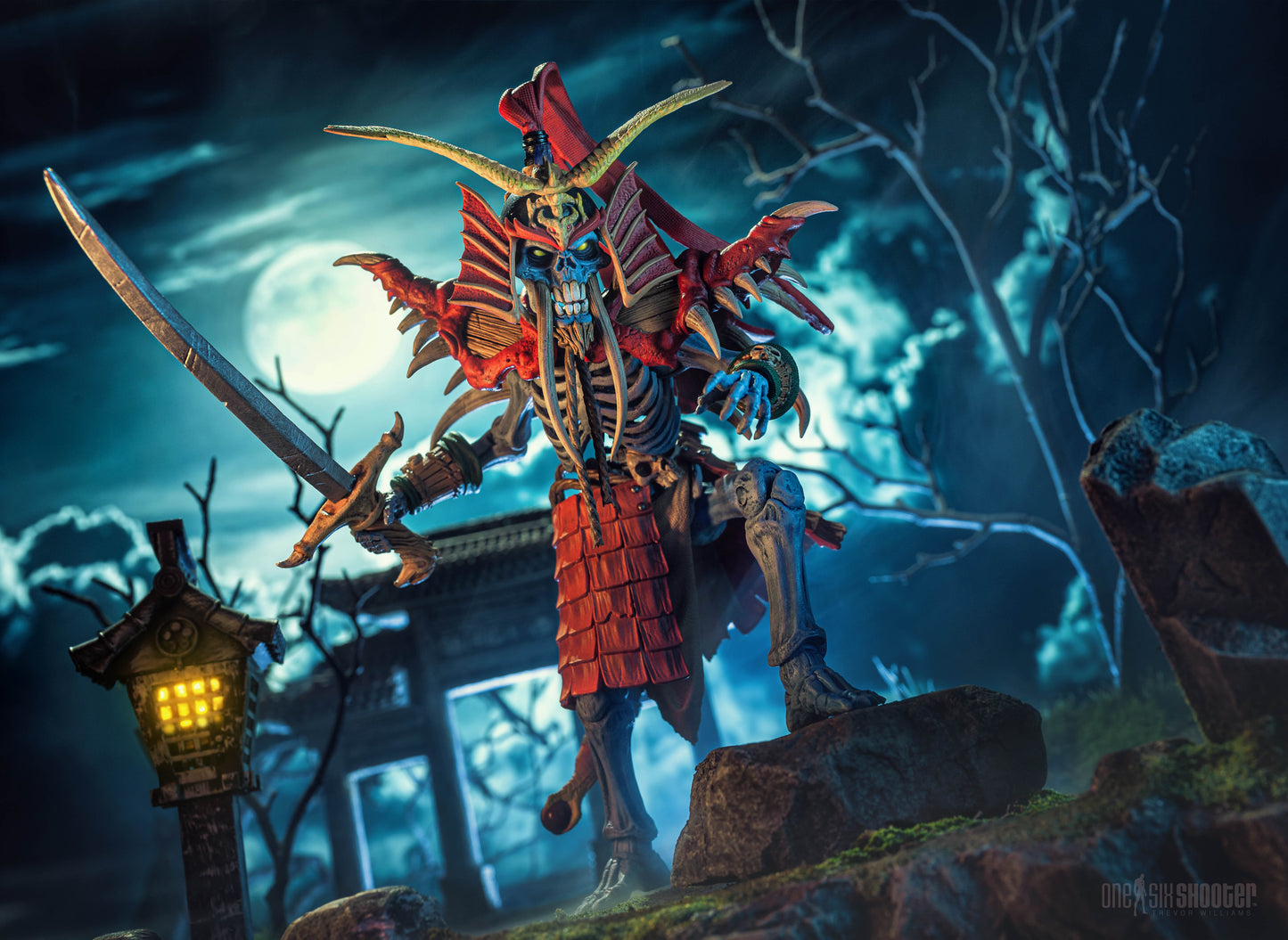 Infinite Legions Skeleton Warriors Infinite Legions Bone-Zai Action Figure PREORDER