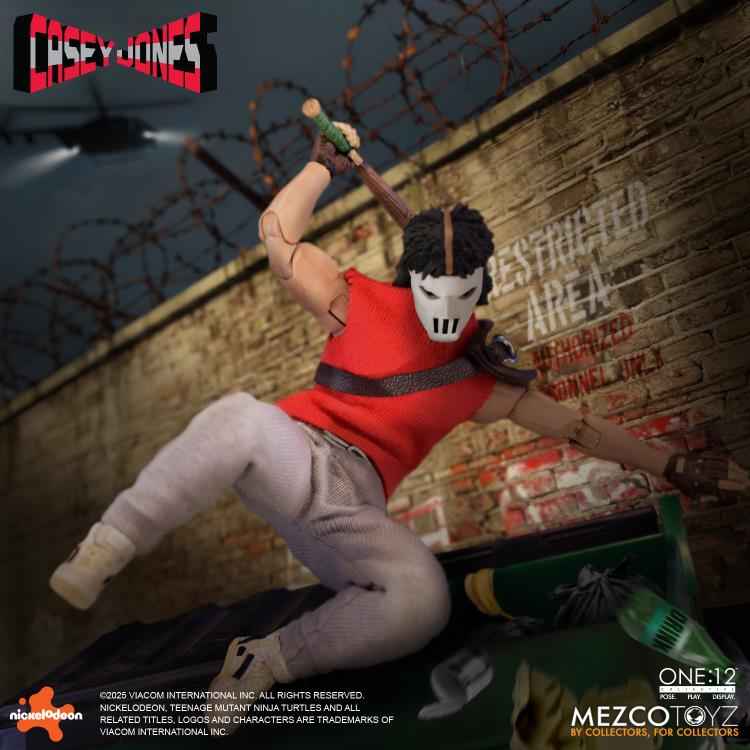 Mezco Teenage Mutant Ninja Turtles One:12 Collective Casey Jones Action Figure PREORDER