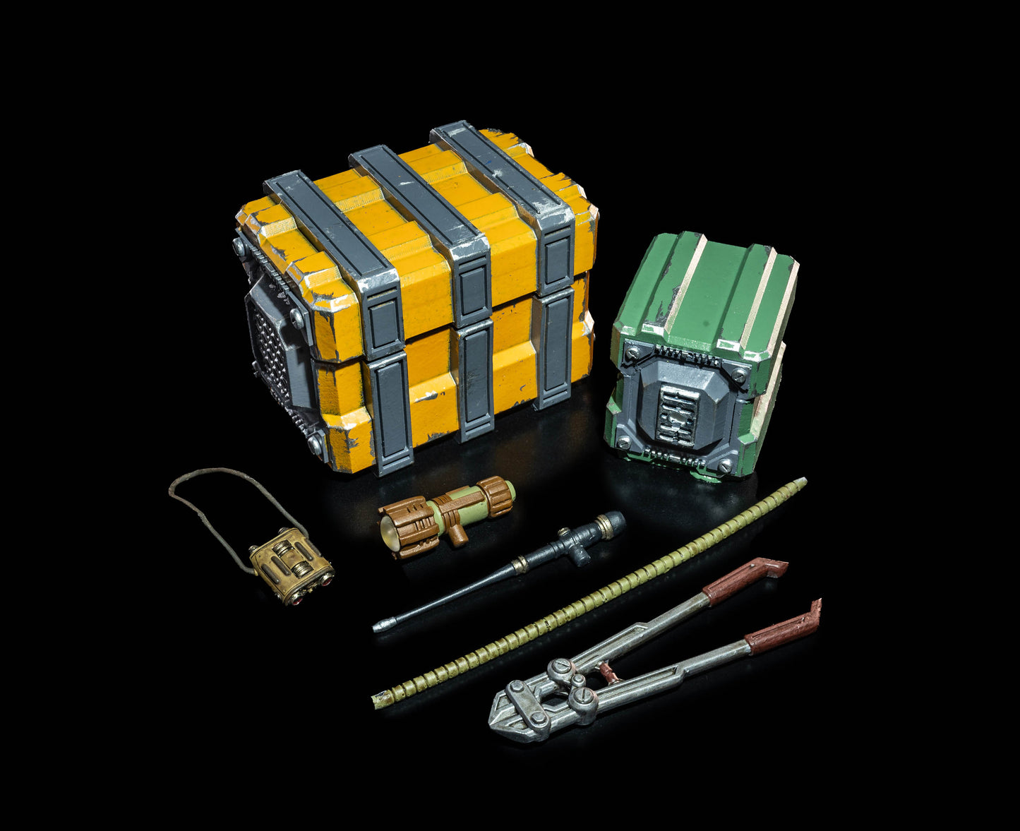 Cosmic Legions OxKrewe: Book Two, Harrow Zone Wasteland Survival Accessory Set - PREORDER