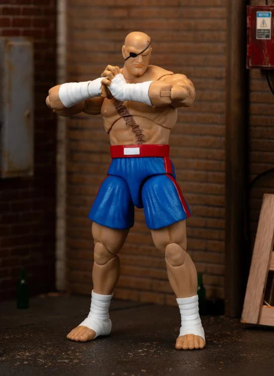 JADA TOYS Ultra Street Fighter II: The Final Challengers Sagat 1/12 Scale Action Figure