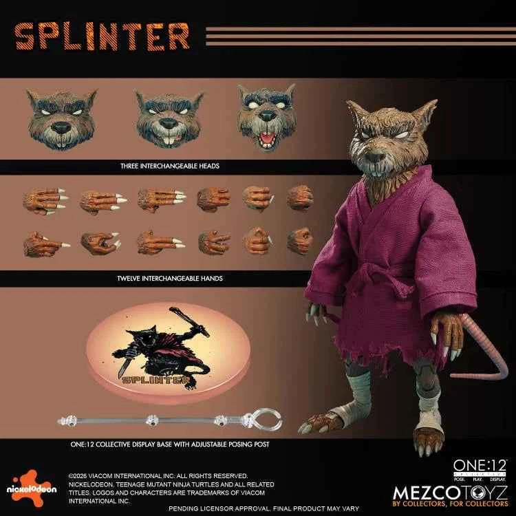 Mezco ONE:12 Collective Splinter PREORDER