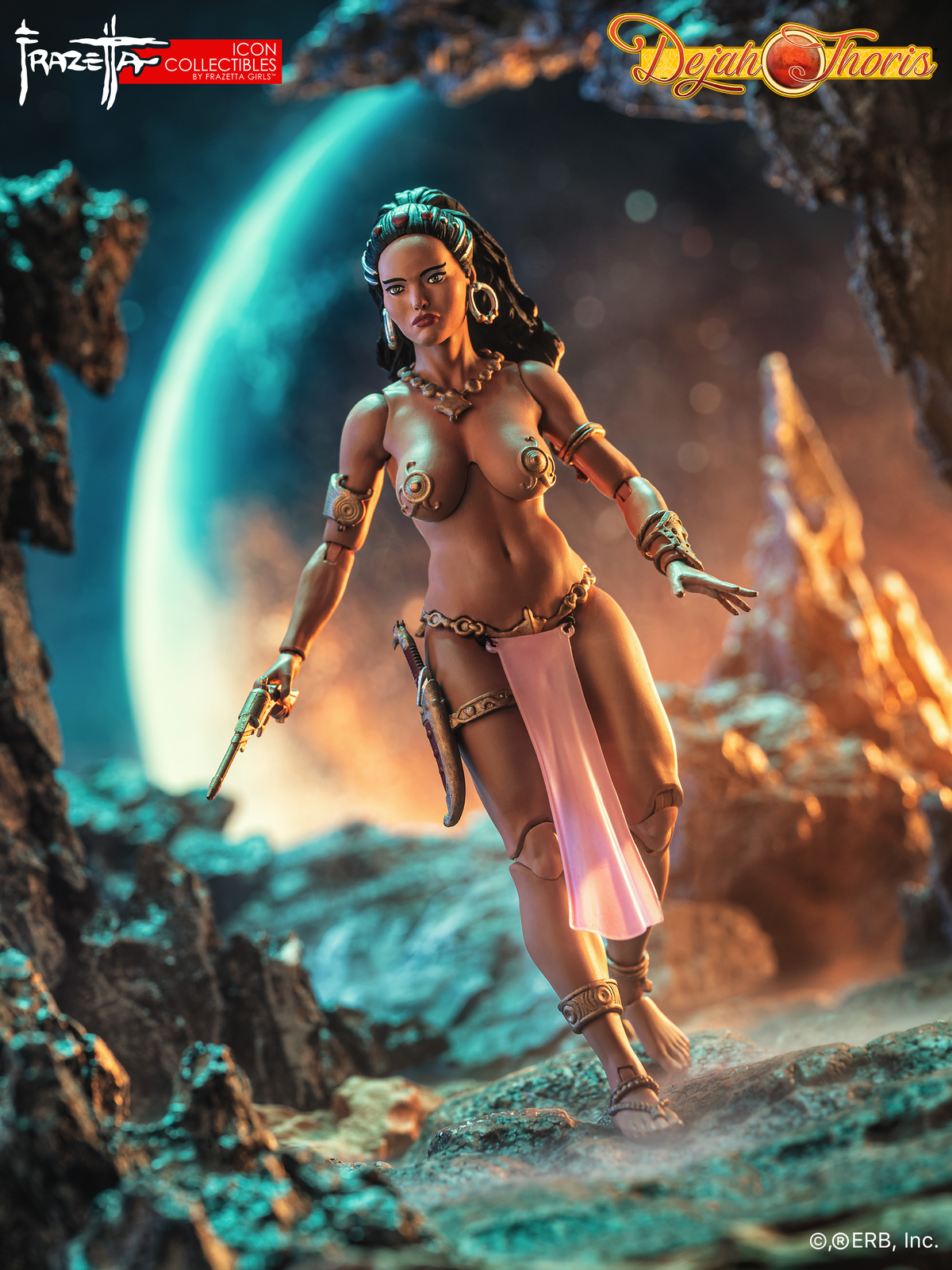 Frazetta Girls Icon Collectibles Dejah Thoris® 1:12 Scale Action Figure PREORDER